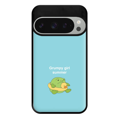 Grumpy Girl Summer - Plushy Phone Case for Google Pixel 9 Pro XL