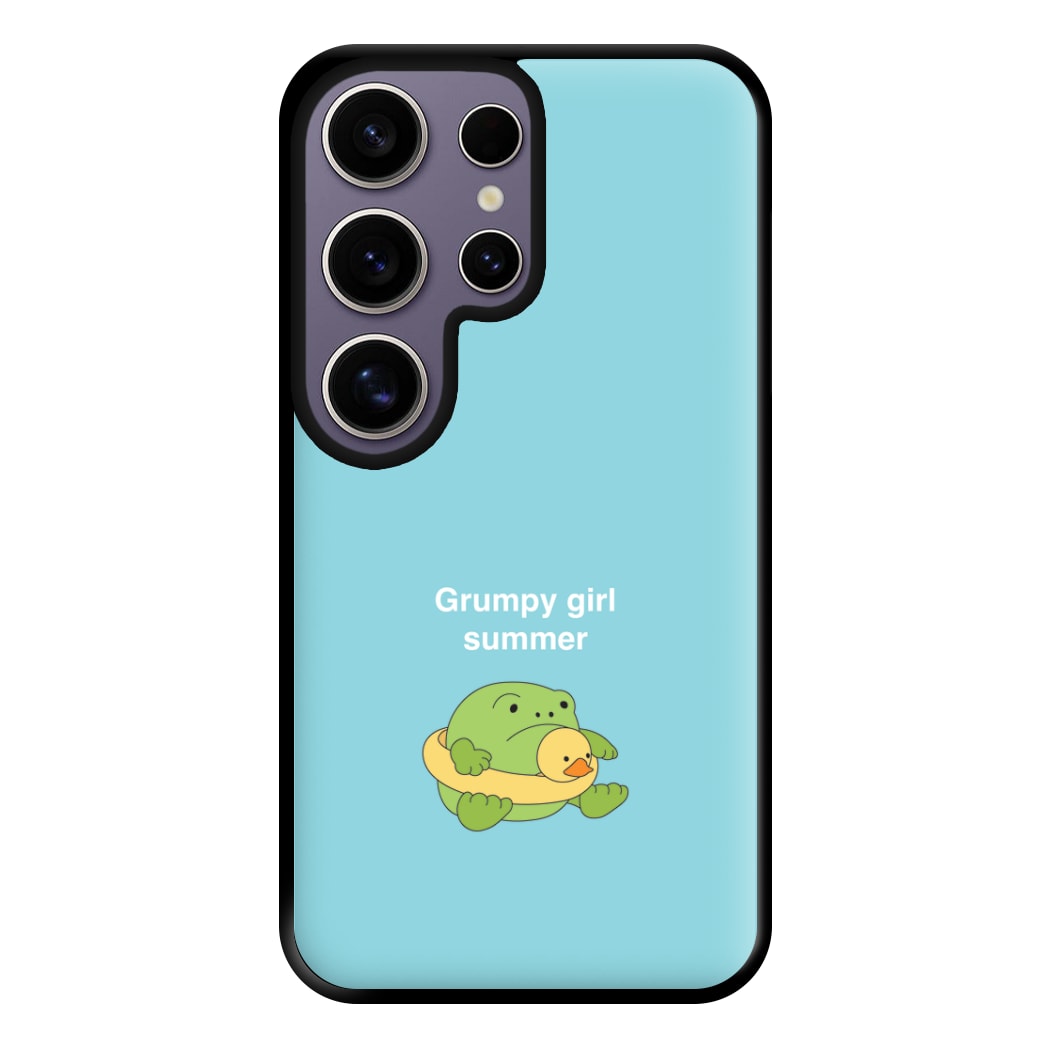 Grumpy Girl Summer - Plushy Phone Case for Galaxy S25 Ultra