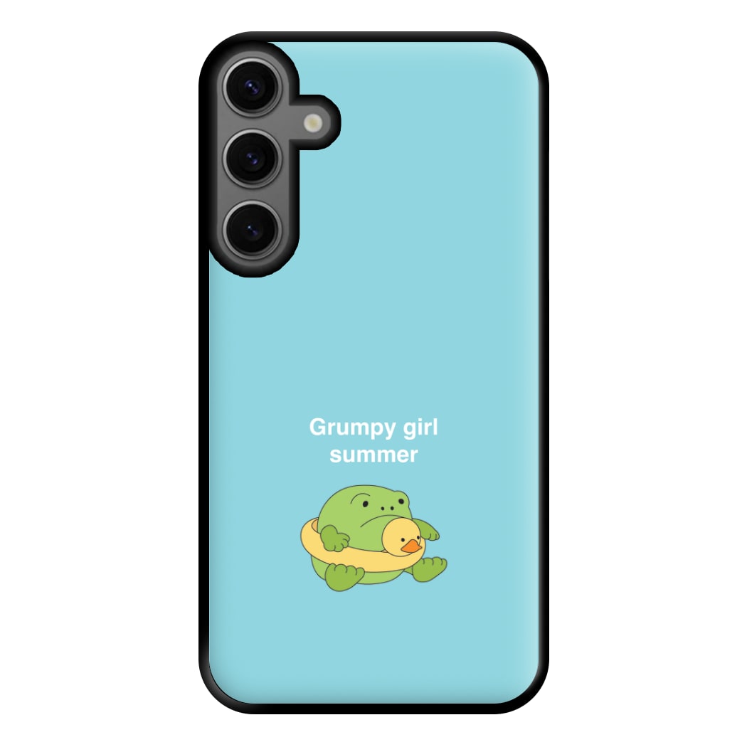 Grumpy Girl Summer - Plushy Phone Case for Galaxy S23FE