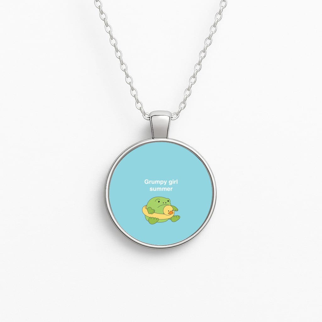 Grumpy Girl Summer - Plushy Necklace
