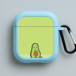 Avocado - Plushy Blue AirPods Case