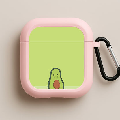 Avocado - Plushy Pink AirPods Case