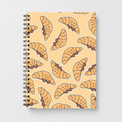 Croissant - Plushy Notebook