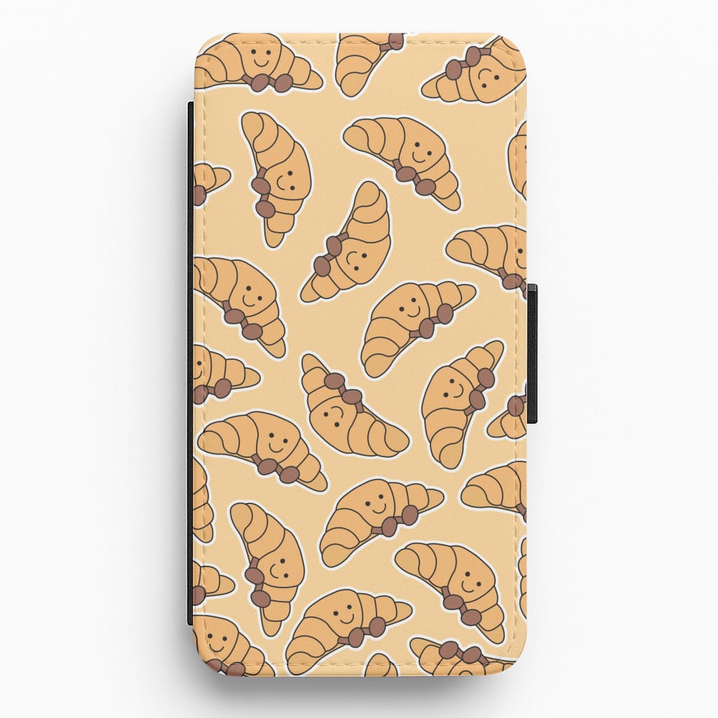 Croissant - Plushy Flip / Wallet Phone Case