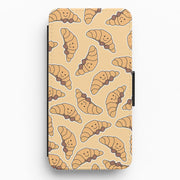 Croissant - Plushy Flip / Wallet Phone Case 1