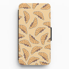 Croissant - Plushy Flip / Wallet Phone Case