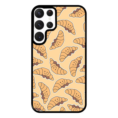 Croissant - Plushy Phone Case for Galaxy S22 Ultra