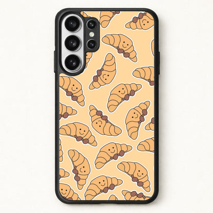 Croissant - Plushy Phone Case for Galaxy S26 Ultra
