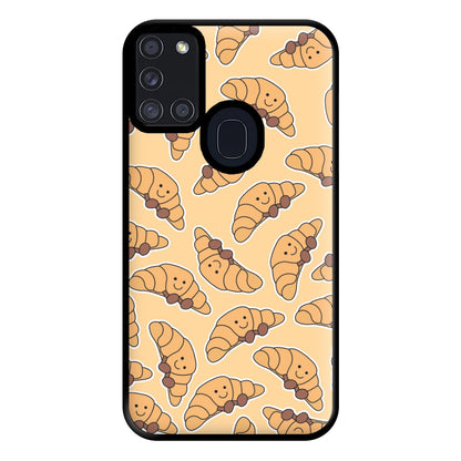 Croissant - Plushy Phone Case for Galaxy A21s