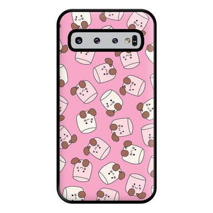 Marshmello - Plushy Phone Case for Galaxy S10 Plus