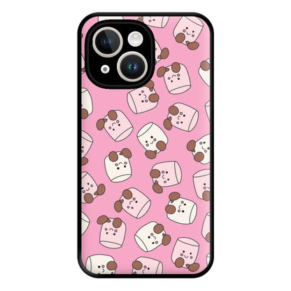 Marshmello - Plushy Phone Case for iPhone 14 Plus