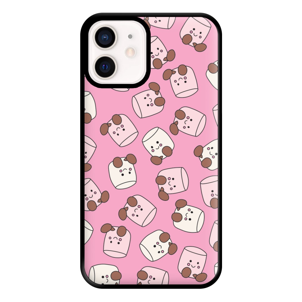 Marshmello - Plushy Phone Case for iPhone 12 Mini