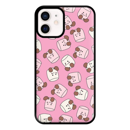 Marshmello - Plushy Phone Case for iPhone 12 Mini