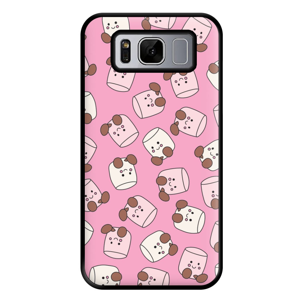 Marshmello - Plushy Phone Case for Galaxy S8 Plus