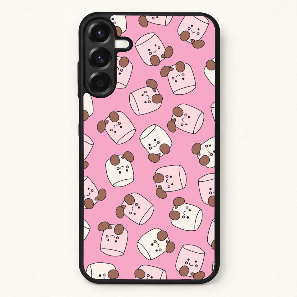 Marshmello - Plushy Phone Case for Galaxy A57