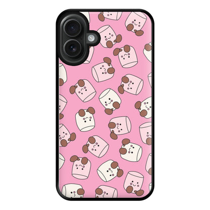 Marshmello - Plushy Phone Case for iPhone 16 Plus