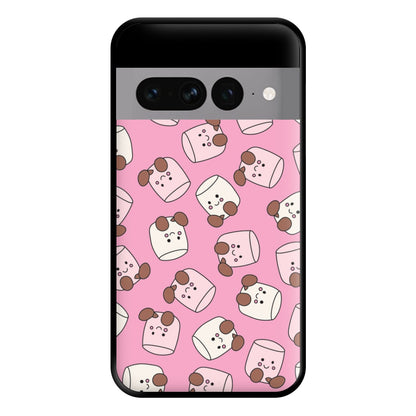 Marshmello - Plushy Phone Case for Google Pixel 7 Pro