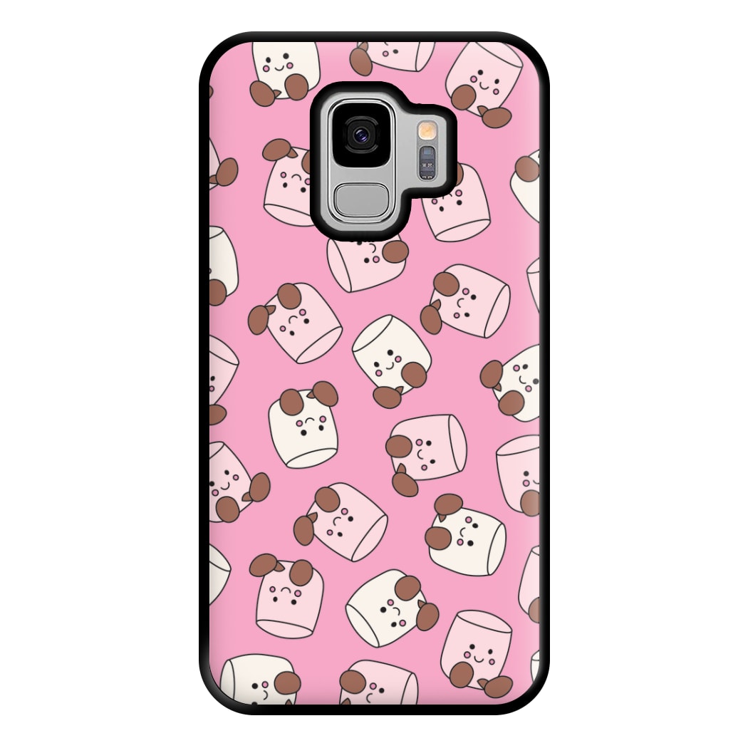 Marshmello - Plushy Phone Case for Galaxy S9 Plus