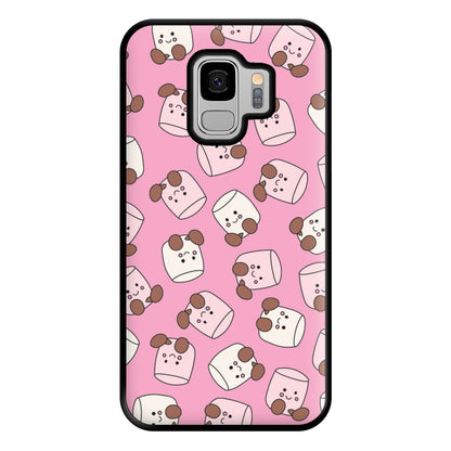 Marshmello - Plushy Phone Case for Galaxy S9 Plus