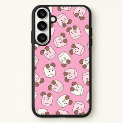 Marshmello - Plushy Phone Case for Galaxy S26 Plus