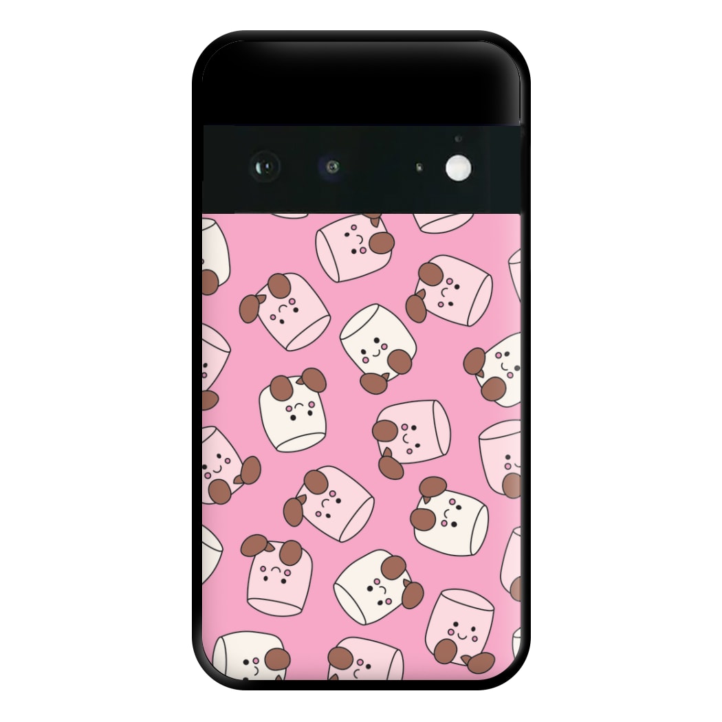 Marshmello - Plushy Phone Case for Google Pixel 6a