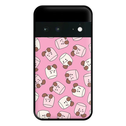 Marshmello - Plushy Phone Case for Google Pixel 6a