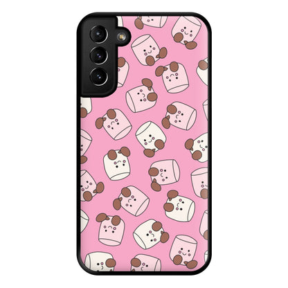 Marshmello - Plushy Phone Case for Galaxy S21 Plus