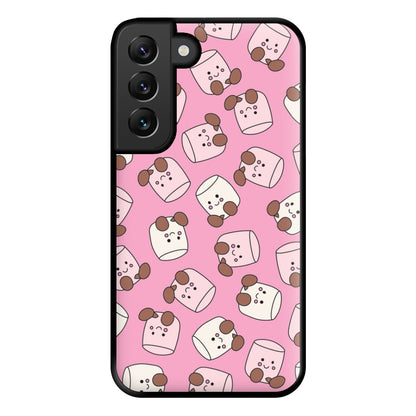 Marshmello - Plushy Phone Case for Galaxy S22 Plus