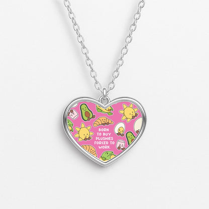 Born To Buy Plushy Necklace