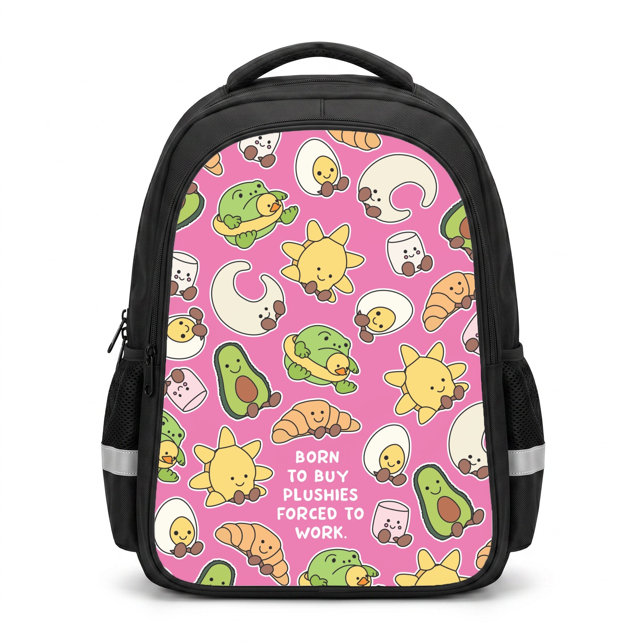 Born To Buy Plushy Backpack