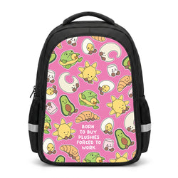Born To Buy Plushy Backpack