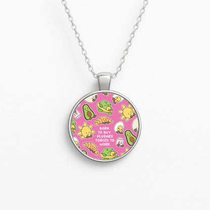Born To Buy Plushy Necklace