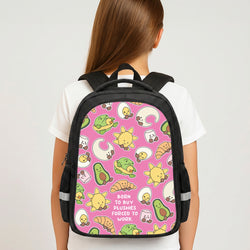 Born To Buy Plushy Backpack