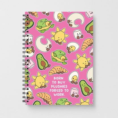 Born To Buy Plushy Notebook