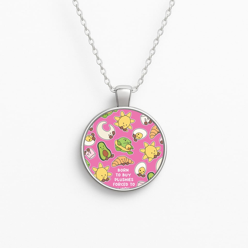 Born To Buy Plushy Necklace