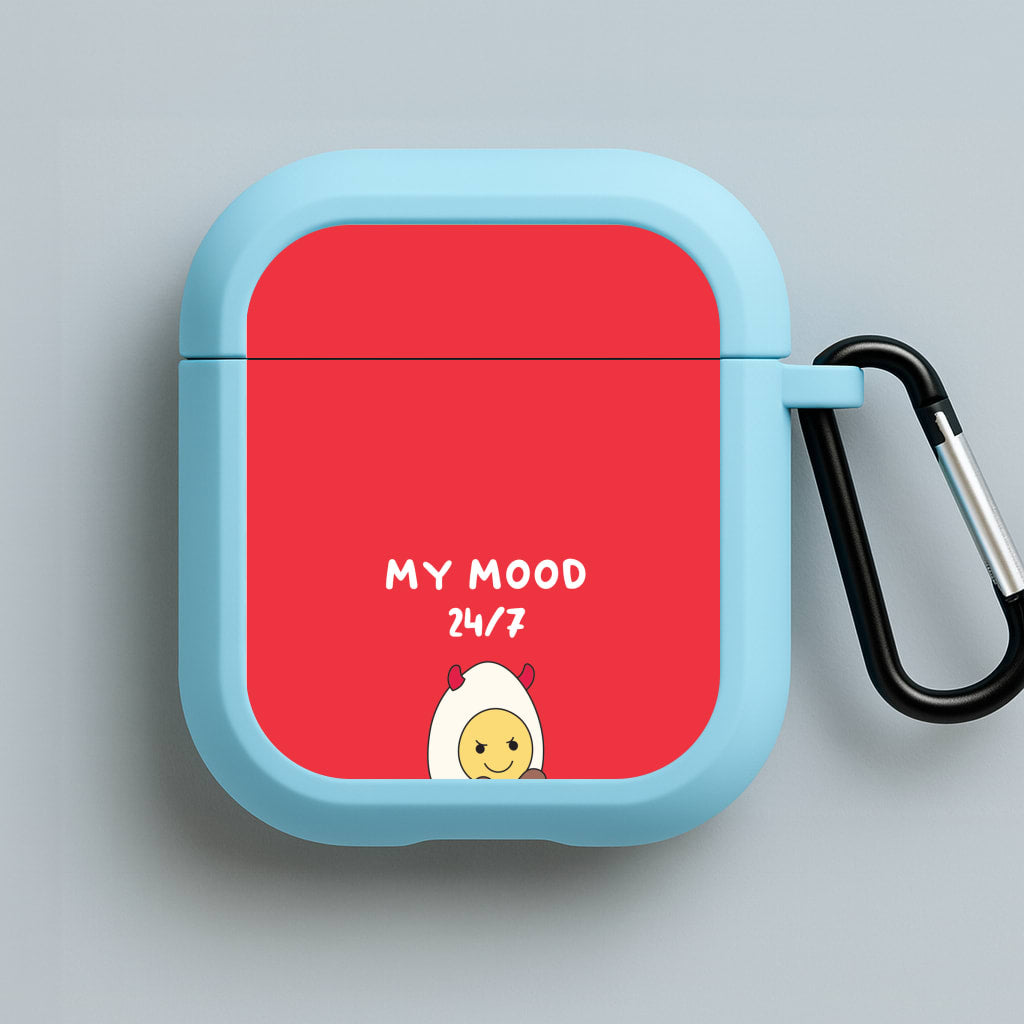 Devil Egg - Plushy Blue AirPods Case