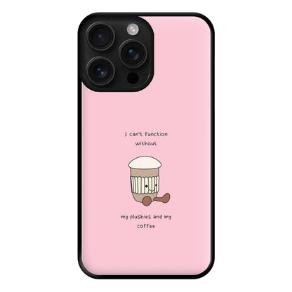 Coffee - Plushy Phone Case for iPhone 16 Pro Max