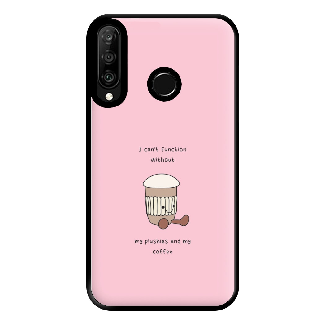 Coffee - Plushy Phone Case for Huawei P30 Lite