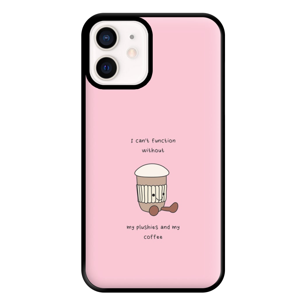 Coffee - Plushy Phone Case for iPhone 13 Mini