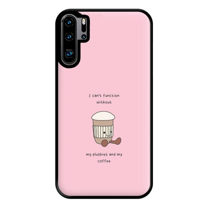 Coffee - Plushy Phone Case for Huawei P30 Pro