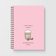 Coffee - Plushy Notebook 1
