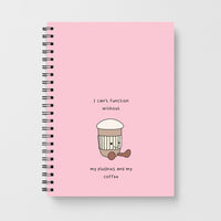 Coffee - Plushy Notebook