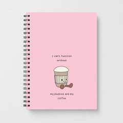 Coffee - Plushy Notebook