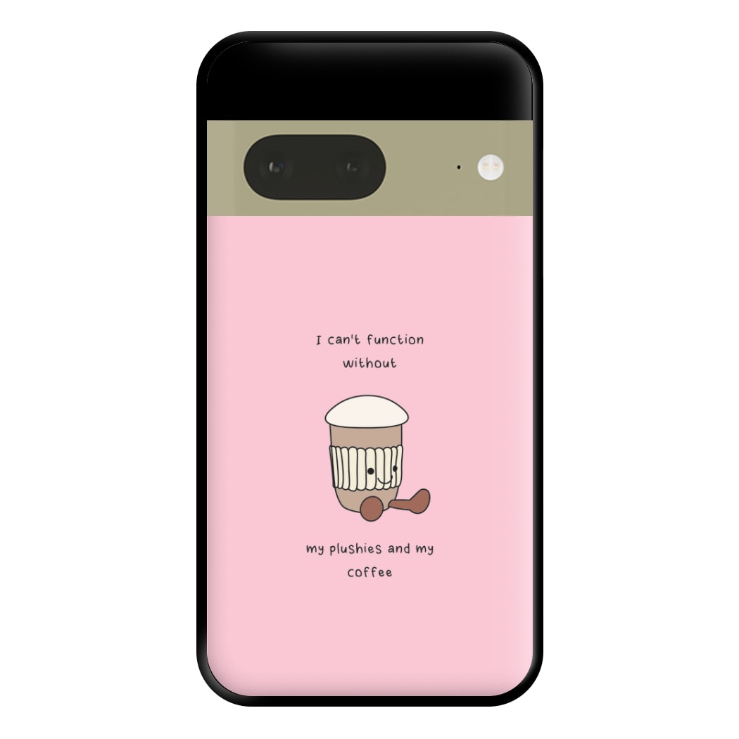 Coffee - Plushy Phone Case for Google Pixel 7a