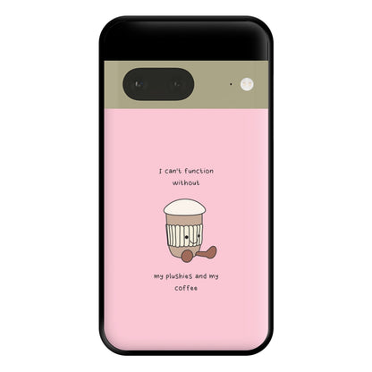 Coffee - Plushy Phone Case for Google Pixel 7a