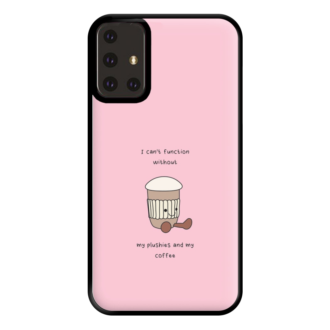 Coffee - Plushy Phone Case for Galaxy A71