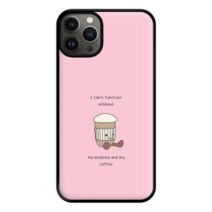 Coffee - Plushy Phone Case for iPhone 13