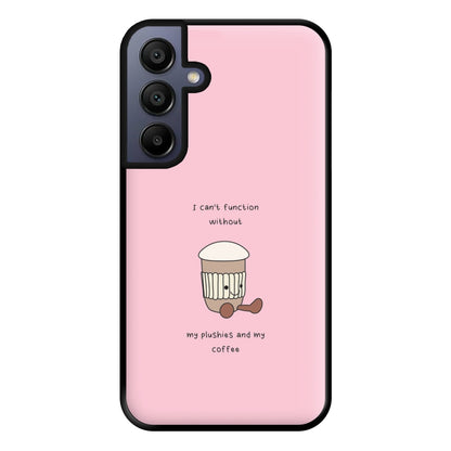 Coffee - Plushy Phone Case for Galaxy A15