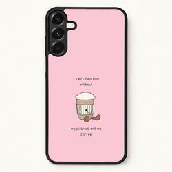 Coffee - Plushy Phone Case for Galaxy A17