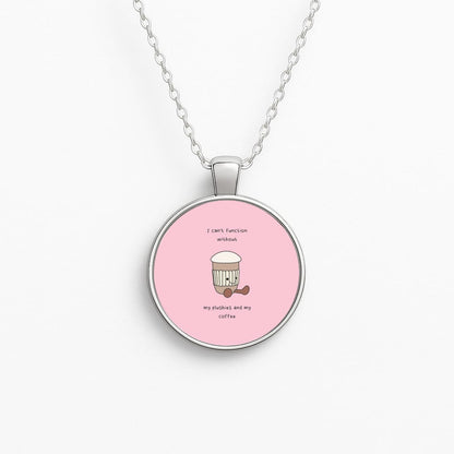 Coffee - Plushy Necklace